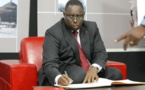 Macky Sall envoie une lettre de félicitations au président Barrow