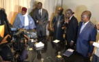 Les images de la rencontre Wade et Sonko
