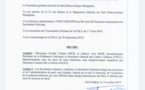 Voici le communiqué du Pds portant nomination de Lamine Ba et Saliou Sagna
