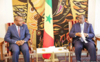 LE MINISTRE DES AFFAIRES ÉTRANGÈRES DE GUINÉE EQUATORIALE REÇU PAR MACKY SALL