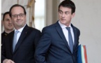 Hollande et Valls toujours au plus bas dans les sondages après l'attentat de Nice