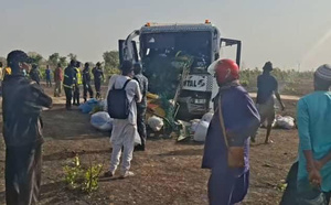 Tambacounda : 4 morts et 40 blessés dans un violent accident à Nétéboulou
