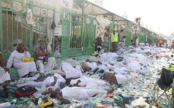 Nombre de personnes tuées lors des bousculades de 2015 à la Mecque selon leur pays d'origine