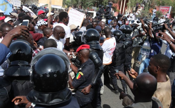 Les Images de la marche de Mankoo Wattu Senegaal