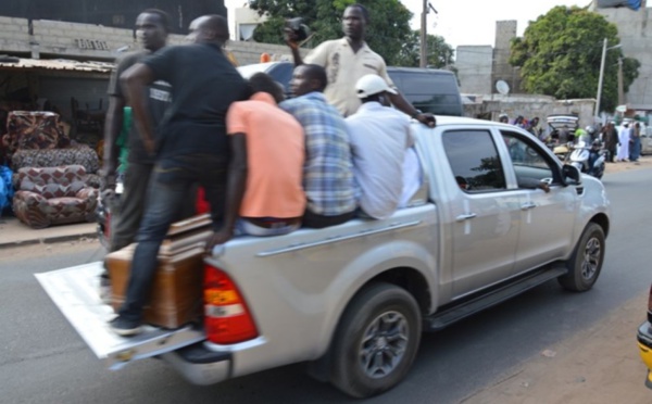 PHOTOS DE DE LA LEVÉE DU CORPS DE IBRAHIMA SAMB