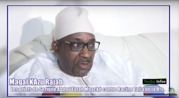 Kazu Rajab 2017: Serigne Abdou Fatah déplore l’absence de la RTS