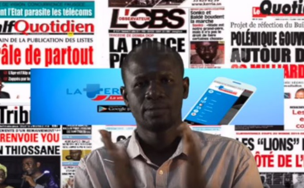 PORTER PRESSE CONTRE KHALIFA SALL