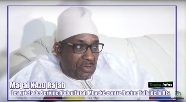 Magal kazu rajab:La déclaration de la famille de Serigne Fallou Mbacké