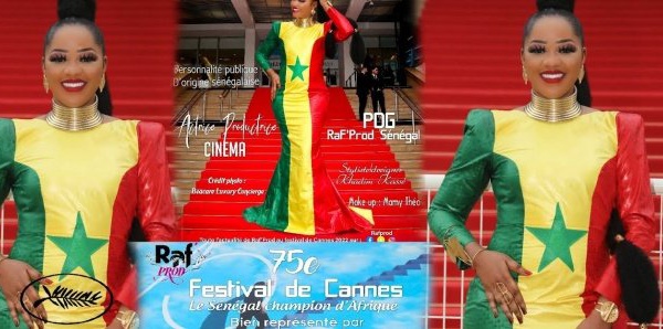 FRANCE : Festival de Cannes 2022 : Le Sénégal bien représenté par l’actrice et productrice Zeynab Clara Gaye.