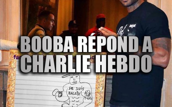 Booba répond à la caricature de Charlie Hebdo !