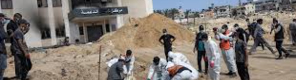 L' ONU exige une enquête internationale sur les fosses communes découvertes à Gaza
