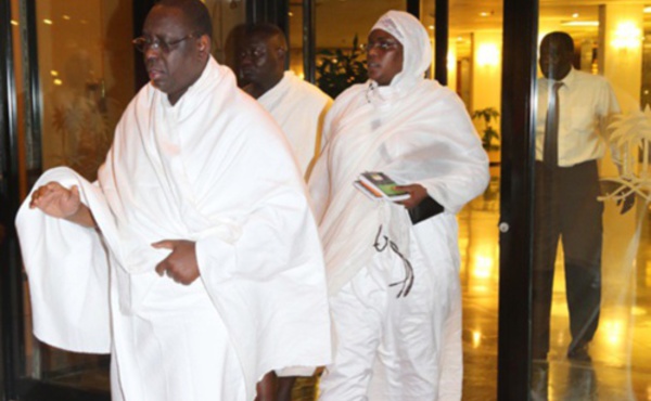 Macky et Marième Sall à la Mecque pour faire Oumra