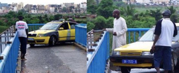 Passage sur une passerelle piétonne : Un taximan arrêté et gardé à vue au commissariat central