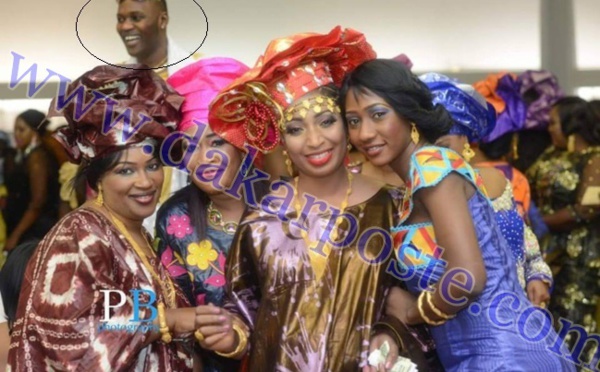 Le ou la célèbre Pape Mbaye, qui vit désormais aux USA,   aperçu (e) au mariage de ..."  Djily Créations "