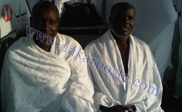 Abdou Samath Mbacke et Imam mbaye niang à la Mecque