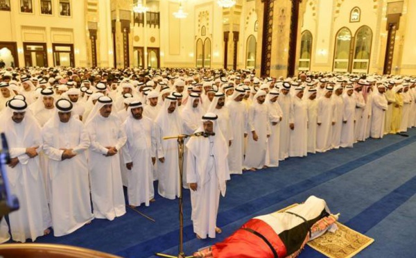 Levée du corps du fils aîné de l’émir de Dubaï