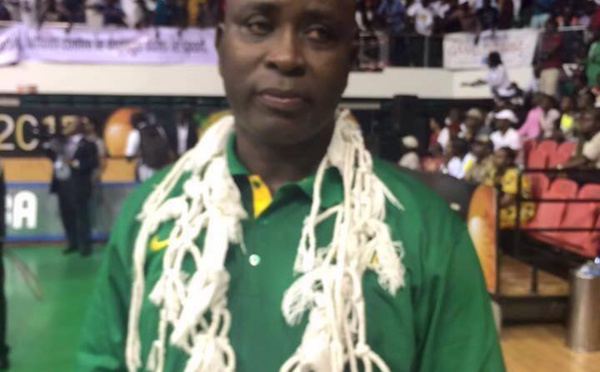 Moustapha Gaye, entraineur des "Lionnes" de Basket:"J'ai pleuré parce que nous avons essuyé beaucoup de critiques, de calomnies.."