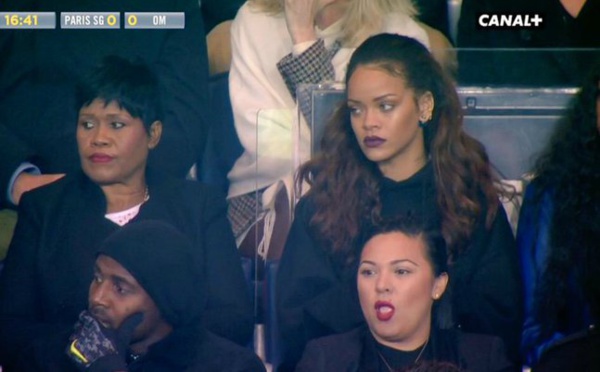 PSG-OM: Rihanna au Parc des Princes