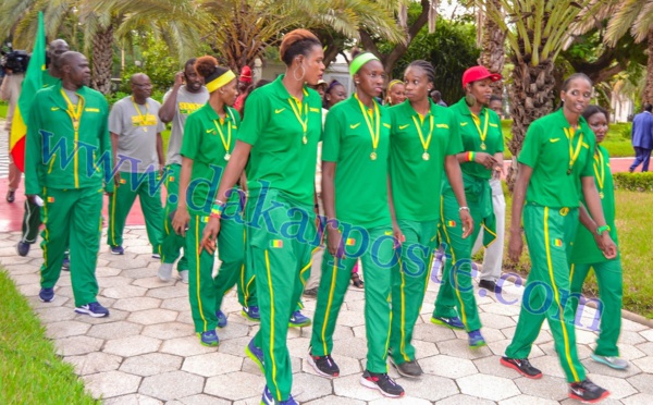 En images Lionnes reçues au Palais par Macky Sall