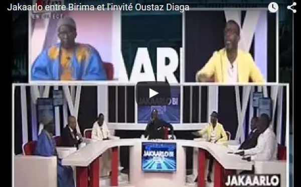 "Jakaarlo Bi": Oustaz Diaga insulte Birima sur le plateau