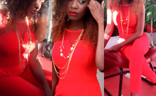 Khady Ndiaye Bijou ose le total look rouge !