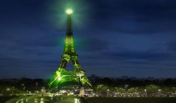 La tour Eiffel se met au vert