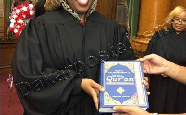 Carolyn Walker-Diallo, la première femme musulmane américaine juge à avoir prêter serment sur le Saint Coran