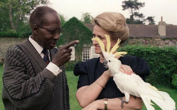 Souvenir : Feu Léopold Sédar Senghor en compagnie de son épouse Collette dans leur résidence en Normandie
