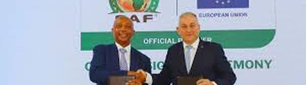Football : signature d’un partenariat historique entre la CAF et la Commission Européenne