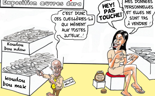 Arrêt sur image!  Le regard du caricaturiste Odia sur Awa "Koudou" Ndiaye