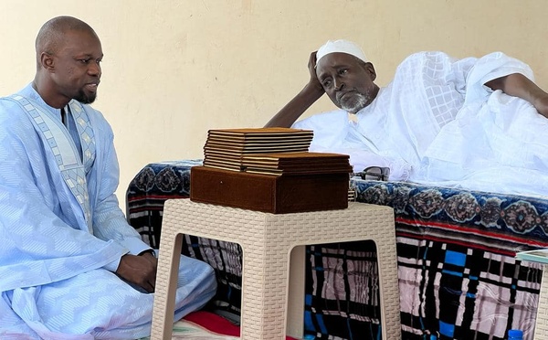 Le Pm, Ousmane  Sonko, filmé à Touba- Mystère autour d'un séjour ...express!