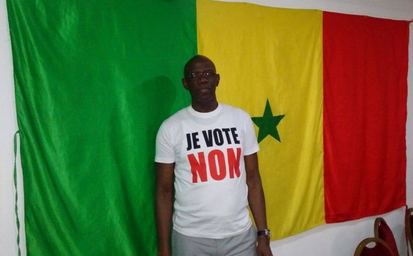 Arrêt sur image! L'un des farouches opposants au "Macky", Me Mame Adama Guèye arbore le "Non" pour le référendum du 20 mars prochain