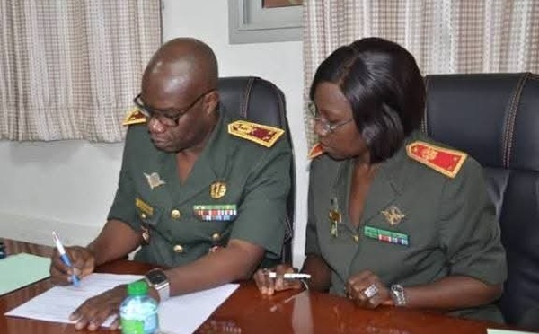 Géneral Fatou Fall dans la 2eme section,le Médecin-Général Coumba Diouf Niang prend officiellement les rênes de l'HPD