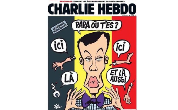 Encore Charlie Hebdo qui s'illustre tristement!            Le canard s'attaque au chanteur belge Stromae... La famille de l'artiste choquée