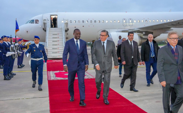 Ousmane Sonko à Rabat : le mausolée Mohamed V, première étape de sa visite