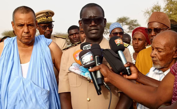 Construction d’un poste de contrôle mauritanien à proximité de  Goxu Mbathie (Saint-Louis)- Le gouverneur, Hassane Sall, dément toute incursion territoriale