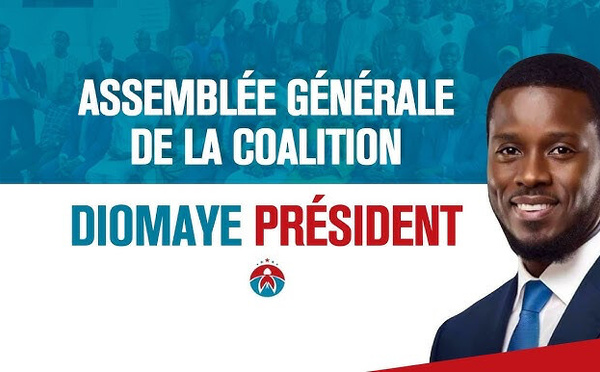 🔴[DIRECT] ASSEMBLÉE GÉNÉRALE DE LA COALITION DIOMAYE PRÉSIDENT sous la Présidence du PR Diomaye