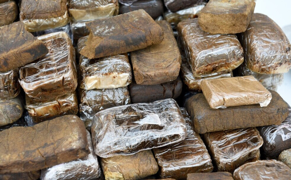 Trafic de drogue : Neuf ballots de cannabis interceptés à Mbao