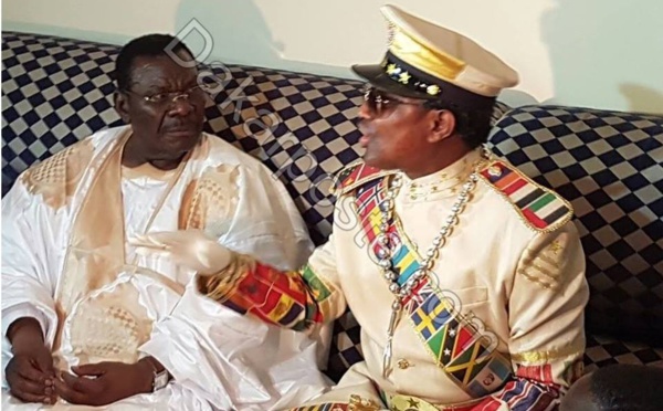 Echanges d'amabilité entre Cheikh Béthio Thioune et Serigne Modou Kara