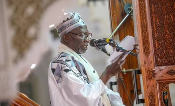 Grande Mosquée de Dakar : l’Imam Moussa SAMB appelle à perpétuer l’action de grâce au-delà du Ramadan
