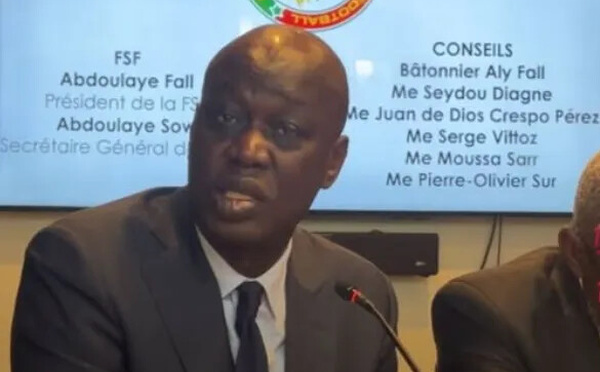 CONFLIT FSF – CAF : ME SEYDOU DIAGNE ANNONCE UNE PLAINTE CONTRE 5 PERSONNES POUR CORRUPTION