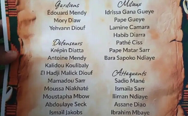 Mondial 2026 : la liste de Pape Thiaw avec Koulibaly et Bara Ndiaye, sans Malang