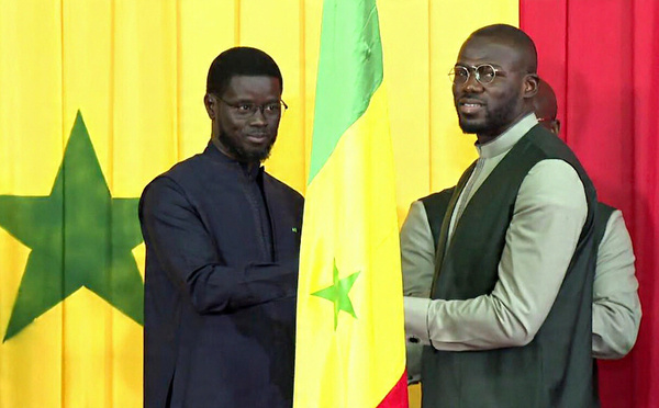 Cérémonie officielle de remise du drapeau national à l’équipe nationale A de Football-Discours du Pr  Diomaye Diakhar Faye