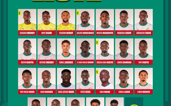 Dernière minute...La liste officielle des 26 Lions pour le Mondial