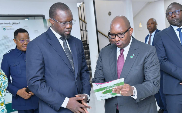 UPA : Ousmane Sonko reçoit Jean-Michel Sama Lukonde et plaide pour une réforme de l’institution