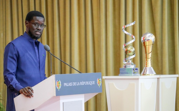 Cérémonie de réception des sélections nationales U17 et U15, championnes d'Afrique- ALLOCUTION DE SON EXCELLENCE MONSIEUR LE PRÉSIDENT DE LA RÉPUBLIQUE