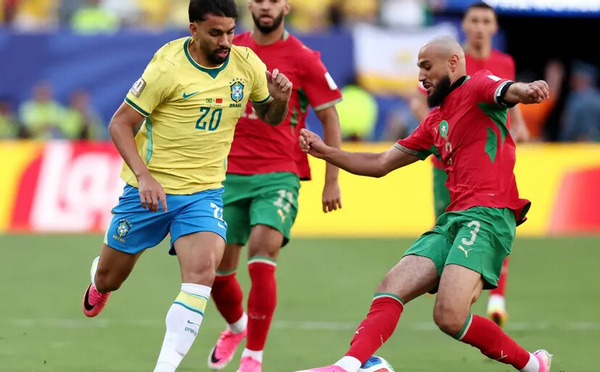 Coupe du monde 2026 - Le Maroc et le Brésil se quittent sur un nul (1-1) après un match de haut niveau, Vinicius buteur