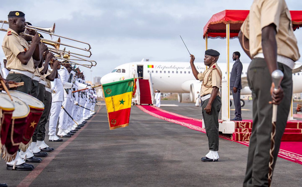 LE PRÉSIDENT BASSIROU DIOMAYE FAYE EN VISITE OFFICIELLE EN ALLEMAGNE.