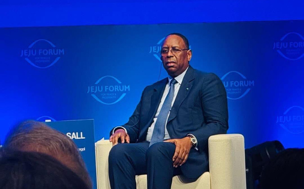 Macky Sall au Forum de Jeju : plaider pour la confiance et la résilience dans le multilatéralisme