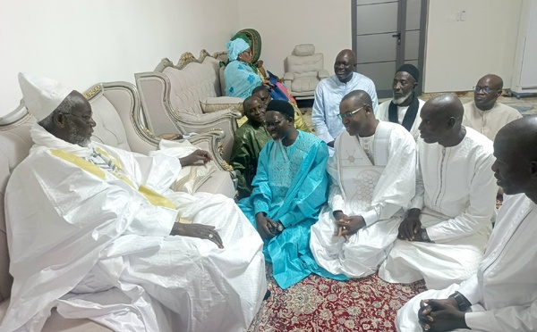 Une délégation du parti Rewmi reçue en audience par Serigne Moussa Nawel